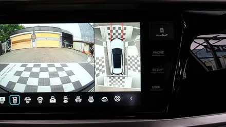 뷰티풀코란도 2023 에이뷰3D AI 어라운드뷰 순정네비게이션 화면 및 터치, PDC PAS 연동 설치, 녹화기능까지