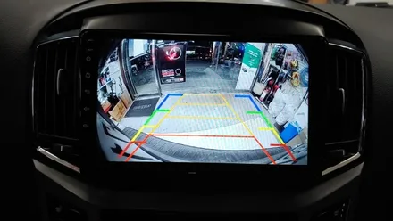 그랜드스타렉스 켈란 안드로이드 올인원 장착 AHD 후방카메라 설치, 시공 by 용인 블루존