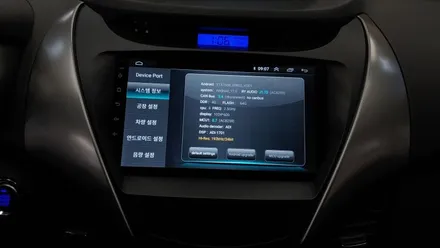 아반떼MD 2010 켈란 안드로이드 올인원 설치 기존 아이나비 X3 및 AVM 어라운드뷰 설치 차량, 시공 by 용인 블루존