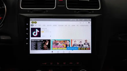 골프 6세대 한나비 탈거 켈란 안드로이드 올인원 설치 및 기존 룸미러 후방카메라 연동 , 시공 by 용인 블루존
