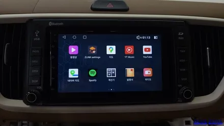 더뉴 레이 2022 캠핑카 안드로이드올인원 및 후방카메라 장착 스타트버튼 설치  , 시공 by 용인 블루존