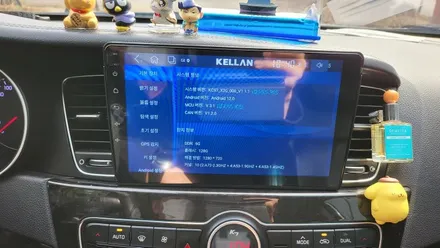 K7 2013 켈란 안드로이올인원 9인치 설치 기존 파인드라이브 7인치 소리안남 내비매립 탈거후, 카플레이 안드로이드오토 연동 , 시공 by 용인 블루존