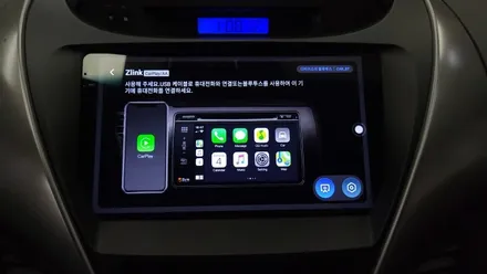 아반떼MD, 올뉴/더뉴쏘렌토, QM3 안드로이드 올인원 설치 카플레이 안드로이드오토 후방카메라 연동 , 시공 by 용인 블루존