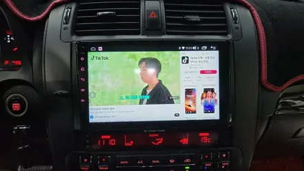 모하비 카인원 아이나비 안드로이드 올인원 9인치 설치 순정내비게이션 탈거