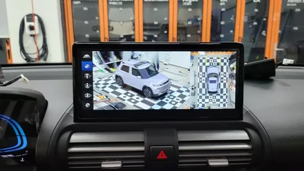 더뉴캐스퍼 3D MAX PRO 어라운드뷰 2025년형 10.25인치 순정내비게이션 연동하여 설치