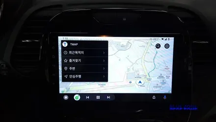 르노 QM3 순정네비 고장으로 켈란 안드로이드 올인원으로 교체 설치 후방카메라 PAS 연동 , 시공 by 용인 블루존