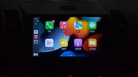 더 뉴 K3 2017 켈란 안드로이드 올인원 9인치 설치 후방카메라 장착 카플레이 안드로이드오토 연동, 시공 by 용인 블루존