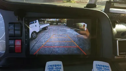만트럭 안드로이드올인원 9인치 설치 카플레이 안드로이드오토 순정오디오 탈거후 장착 , 시공 by 용인 블루존