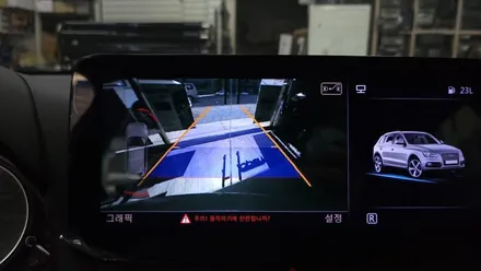 아우디 SQ5 2015 알리 구매품 안드로이드 올인원 설치 , 시공 by 용인 블루존