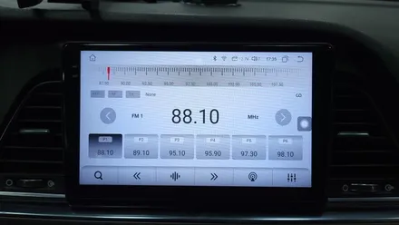 현대 LF소나타 안드로이드올인원 9인치 설치 기존 아이나비X1 고장으로 탈거후 장착하였습니다.  , 시공 by 용인 블루존