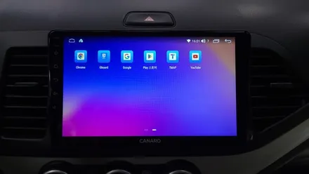 올뉴모닝 카나로Q 4+64GB 안드로이드올인원 및 AHD 후방카메라 설치하였습니다. 안드로이드오토 카플레이 , 시공 by 용인 블루존