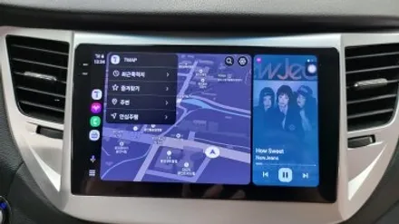 올뉴투싼 안드로이드올인원 설치 내비매립 부팅 안됨 블랙아웃 고장 탈거후 장착