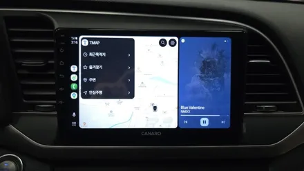 아반떼AD 네비고장 안드로이드오토 카플레이 올인원 설치하기