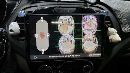 QM3 어라운드뷰 사고 수리 교체 용인 블루존