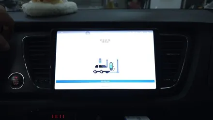 올뉴카니발 안드로이드올인원 교체설치 및 어라운드뷰 보정