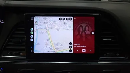 LF 소나타 켈란 iami4000 안드로이드올인원 설치 내비매립탈거후 장착하였습니다.