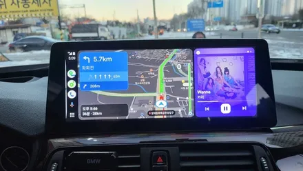BMW 320D GT 아이엠아이 7862S 8GB +256GB 12.3인치 안드로이드 올인원 설치 / 기존 셋탑 M2C 네비 및 인터페이스 안녕~~~  , 시공 by 용인 블루존