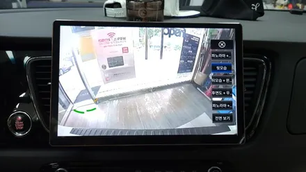 올뉴 더뉴 카니발 2017 13.3인치 안드로이드올인원 설치 순정네비게이션 탈거 순정어라운드연동 안드로이드오토 카플레이 , 시공 by 용인 블루존