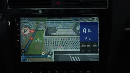 골프7세대 순정네비 탈거 안드로이드올인원 카인원 아이나비3D 10.1인치 설치