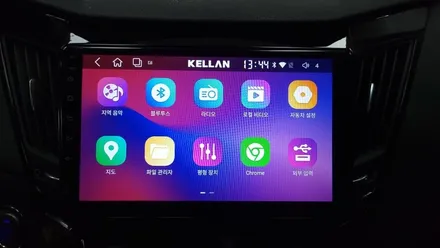 YF소나타 켈란 안드로이드올인원 9인치 6+128GB 10코어 android12 안드로이드오토 카플레이 연동 , 시공 by 용인 블루존