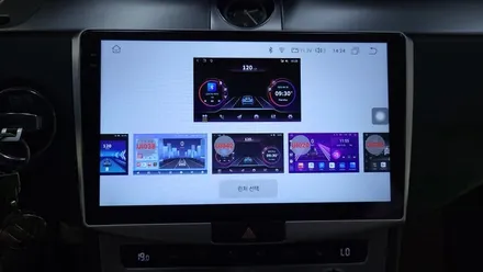 폭스바겐 뉴CC 안드로이드올인원 설치 켈란 아이엠아이 i6000 안드로이드오토 카플레이 연동 가능합니다.  , 시공 by 용인 블루존