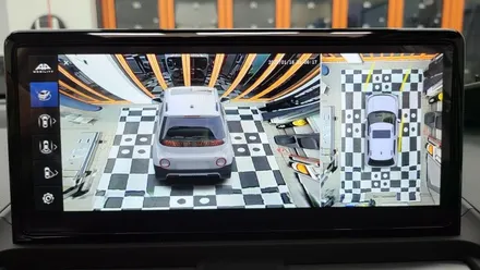 더뉴캐스퍼 3D MAX PRO 어라운드뷰 2025년형 10.25인치 순정내비게이션 연동하여 설치