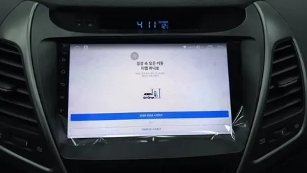 아반떼MD 2014 카인원M 아이나비3D 안드로이드올인원 설치 순정네비게이션 업데이트 종료 및 고장으로 탈거