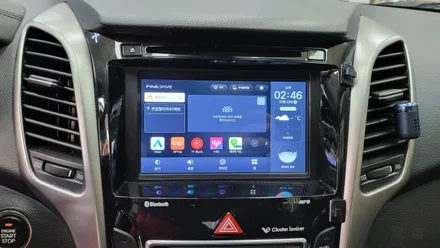 i30 GD 카나로 X-PLUS 설치 기존 파인드라이브 내비매립 탈거후 설치 , 시공 by 용인 블루존