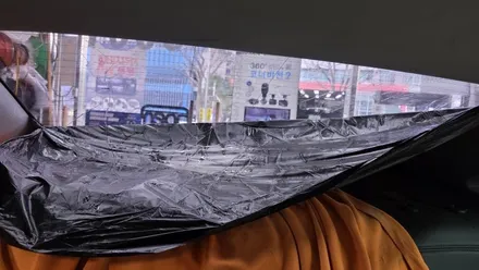 LF소나타 반반사썬팅 바닥우퍼 설치
