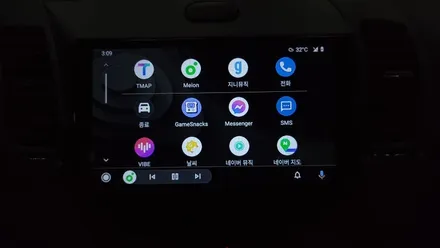 더 뉴 K3 2017 켈란 안드로이드 올인원 9인치 설치 후방카메라 장착 카플레이 안드로이드오토 연동, 시공 by 용인 블루존