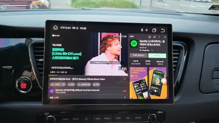 올뉴카니발 어라운드뷰와 13인치 안드로이드올인원설치
