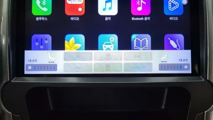 말리부 안드로이드올인원 AHD 전방 후방카메라 설치 기존 마이링크 탈거후 장착