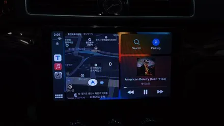 폭스바겐 파사트 PASSAT Fender 앰프사양 켈란 안드로이드올인원 설치 및 후방카메라 AHD VW전용 손잡이 카메라 장착 카플레이 안드로이드오토 , 시공 by 용인 블루존