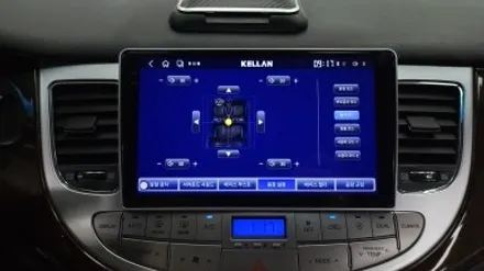 제네시스 BH 2009 모젠 순정내비게이션 고장으로 탈거후 켈란 안드로이드 올인원 설치 카플레이 안드로이드오토 AHD 후방카메라 및 후방감지기 장착 , 시공 by 용인 블루존