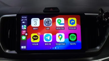 레이 2019 / 더뉴아반떼MD 2013 켈란 안드로이드 올인원 , 후방카메라 설치 , 안드로이드오토 카플레이 연동, 시공 by 용인 블루존