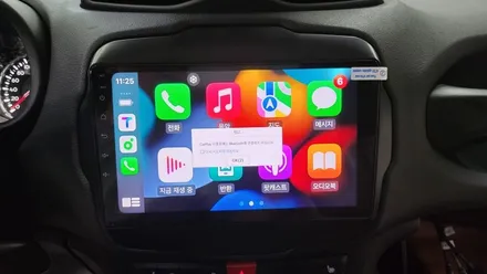 JEEP RENEGADE 안드로이드올인원 설치