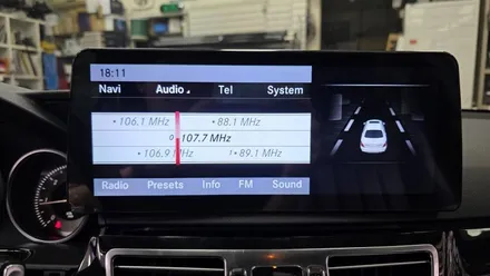 벤츠 E클래스 W212 2014 카인원 프로맥스 12.3인치 안드로이드올인원 설치 NTG4500순정내비게이션 블랙아웃 탈거
