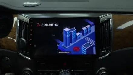 에쿠스VI 2010년식 안드로이드올인원 아이나비3D 카인원 9인치 AHD 후방카메라 순정화면연동 인터페이스 설치