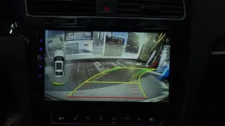 골프7세대 순정네비 탈거 안드로이드올인원 카인원 아이나비3D 10.1인치 설치