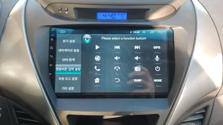 아반떼 MD 켈란 안드로이드 올인원 및 전용 3D HD 어라운드뷰 설치 PAS(움직이는 주차라인) 연동 , 시공 by 용인 블루존