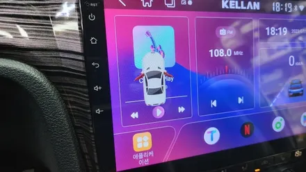 폭스바겐 티구안 / 파사트 / 골프7세대 안드로이드올인원 설치 애플카플레이 안드로이드오토 연동 , 시공 by 용인 블루존