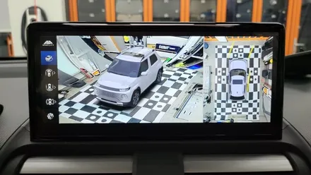 더뉴캐스퍼 3D MAX PRO 어라운드뷰 2025년형 10.25인치 순정내비게이션 연동하여 설치
