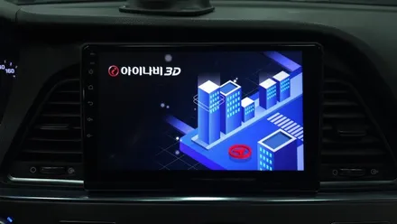 LF소나타 안드로이드올인원 카인원M 아이나비3D 설치 기존 네비게이션 매립 고장으로 탈거후 장착
