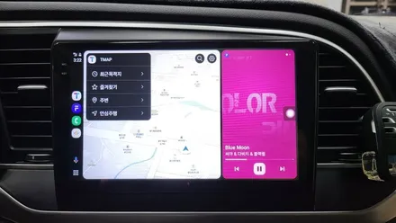 아반떼AD 2016 안드로이드올인원 켈란 아이엠아이 i6000 설치 카플레이 안드로이드오토 후방카메라 연동 장착하였습니다.