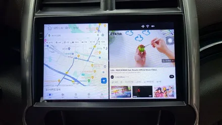 말리부 안드로이드올인원 AHD 전방 후방카메라 설치 기존 마이링크 탈거후 장착