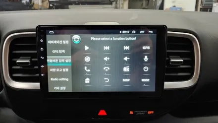 베뉴 켈란 안드로이드 올인원 풀HD 어라운드뷰(수퍼뷰/s-vue) 도원텍 락폴딩 설치 , 장착 시공 by 용인 블루존