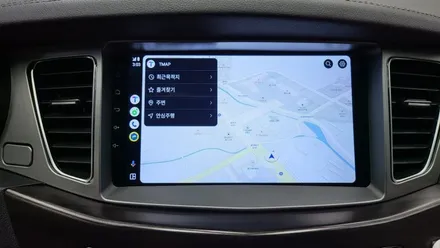 KIA K7 2011 카나로Q 안드로이드올인원 설치 순정내비게이션 탈거 후방카메라 및 공조기 안드로이드오토 카플레이 연동 , 시공 by 용인 블루존