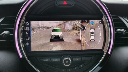 BMW 미니 mini 2021년식 카존 시즌5 3D 어라운드뷰 256GB 메모리 3D 녹화기능 , WDR 1920X1080P 30프레임 카메라 적용 최상급 어라운드뷰 설치