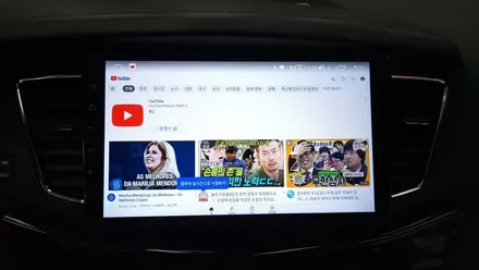 기아 K7 순정 모젠 내비게이션 탈거 전후방카메라 연동 카나로Q 안드로이드 올인원 설치 카플레이 안드로이드오토 , 시공 by 용인 블루존