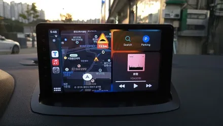 뉴SM3 켈란 안드로이드 올인원 및 3D 어라운드뷰 설치 , 시공 by 용인 블루존